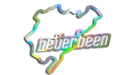 wycinana-naklejka-neverbeen-nurburgring-holograficzna