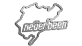 wycinana-naklejka-neverbeen-nurburgring-srebrna