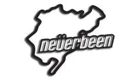 wycinana-naklejka-neverbeen-nurburgring-czarna