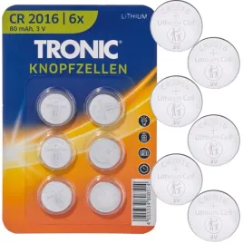 tronic-bateria-litowa-zestaw-6-sztuk-cr2016-80mah-3v