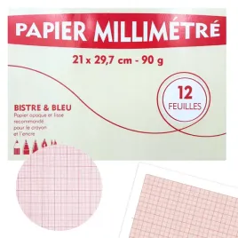 papier-milimetrowy-21x297cm-90g-12-arkuszy-kartek