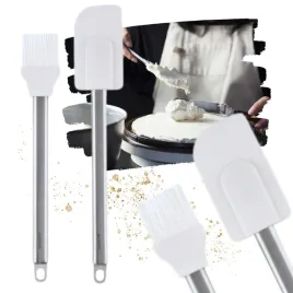 ernesto-zestaw-silikonowy-pedzel-do-pieczenia-lopatka-do-ciasta-2-elementy