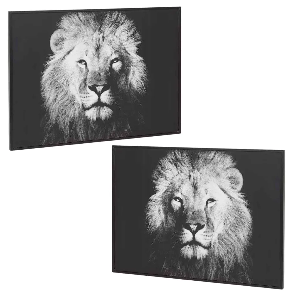 artystyczne-plotno-obraz-na-sciane-lew-38x28cm-stan-nowy