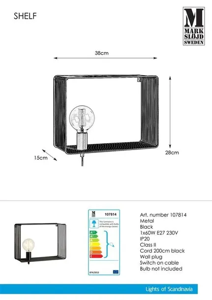 lampa-scienna-shelf-107814-markslojd-kolor-czarny