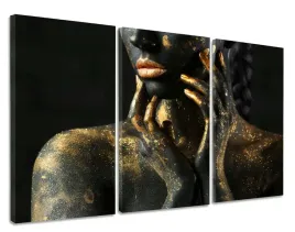 obraz-gold-and-black-zloty-120x70