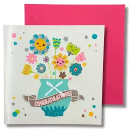 karta-z-zyczeniami-congratulations-wesole-kwiatki