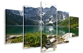 obraz-obrazy-tatry-staw-morskie-oko-125x70-plotno