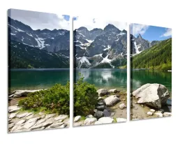 obraz-tryptyk-90x50-obrazy-canvas-morskie-oko