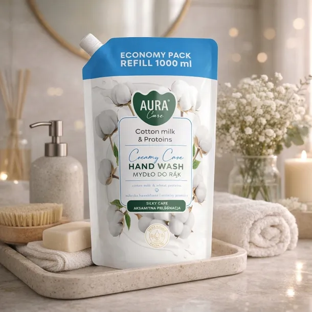 mydlo-care-mix-zapachow-do-rak-aura-uzupelnienie-w-plynie-zapas-5x1l-zapach-bawelna-mleczny