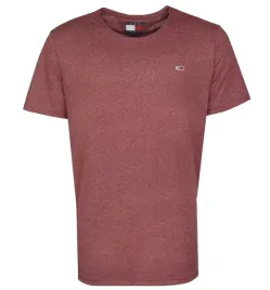 tommy-jeans-t-shirt-meski-slim-czerwony-melanz-xxl