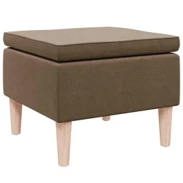 podnozek-z-drewnianymi-nozkami-brazowy-obity-tkanina
