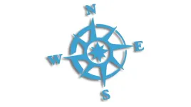 wycinana-naklejka-roza-wiatrow-blekitna