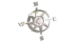 wycinana-naklejka-roza-wiatrow-chrom