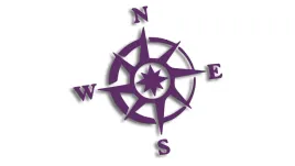 wycinana-naklejka-roza-wiatrow-fioletowa