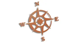 wycinana-naklejka-roza-wiatrow-miedziana
