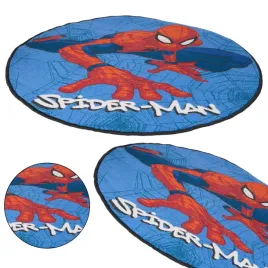dywan-dla-dzieci-okragly-niebieski-dywanik-spiderman-miekki-z-bajek