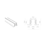 ctls-recessed-track-3-circuit-2m