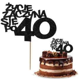 topper-papierowy-zycie-zaczyna-sie-po-40-czarny-brokat-13-x-17-cm