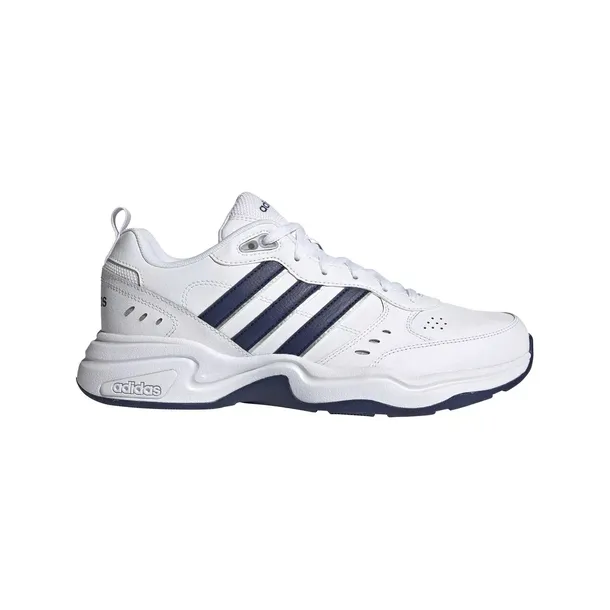 Adidas Buty sportowe Białe z Granatowymi Paskami STRUTTER EG2654 # 44