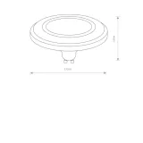 reflector-diffuser-led-gu10-es111-9w