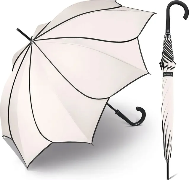 Parasol długi automatyczny Sunflower Pierre Cardin B&W 01