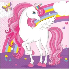 serwetki-jednorozec-unicorn-rainbow-colors-procos-33-cm-20-szt