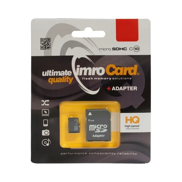 Imro karta pamięci 128 GB microSDHC kl. 10 UHS-I + adapter