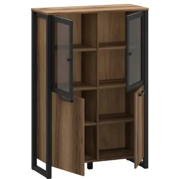 mares-witryna-niska-2d2w-dab-delano-ciemny-stan-nowy