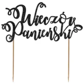 topper-papierowy-wieczor-panienski-zakrecony-czarny-brokat-165-x-16