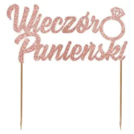 topper-papierowy-wieczor-panienski-z-pierscionkiem-rose-gold-brokat