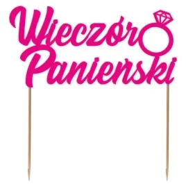 topper-papierowy-wieczor-panienski-z-pierscionkiem-fuksja-155-x-16