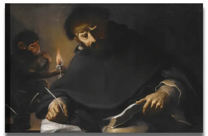 obraz-plotno-1630-sw-dominik-i-diabel-vecchia