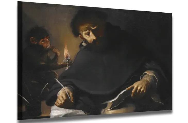 obraz-plotno-1630-sw-dominik-i-diabel-vecchia