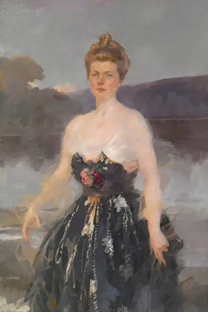 obraz-plotno-1916-portret-pani-albert-j-beveridge