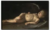 obraz-plotno-caravaggio-1596-spiacy-kupidyn