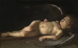 obraz-plotno-caravaggio-1596-spiacy-kupidyn