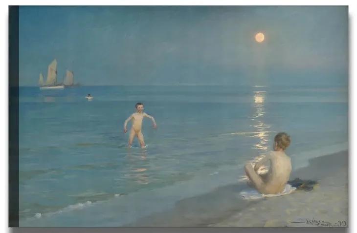 obraz-plotno-chlopcy-kapiacy-sie-w-skagen-1899r