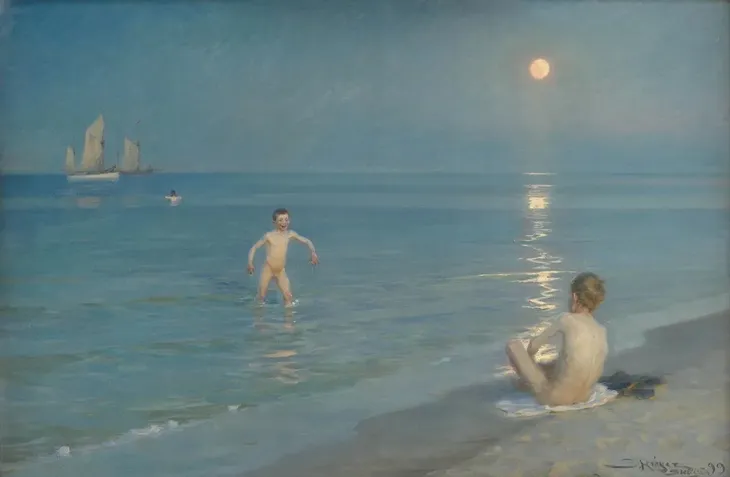 obraz-plotno-chlopcy-kapiacy-sie-w-skagen-1899r