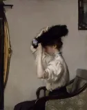 obraz-plotno-tarbell-preparing-for-the-matinee