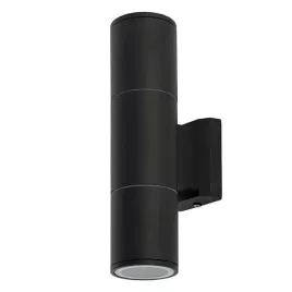 ogrodowy-kinkiet-exe-8330-scienna-lampa-tuba-czarna-na-elewacje