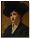 obraz-plotno-susan-ketcham-1889-study-of-a-hat-stan-nowy