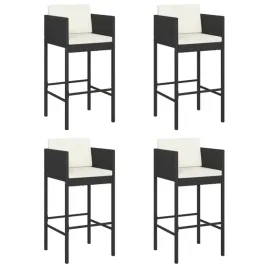 hokery-ogrodowe-czarne-z-polirattanu-50x48x100-cm