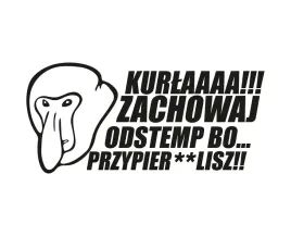 naklejka-nosacz-janusz-zachowaj-odstep