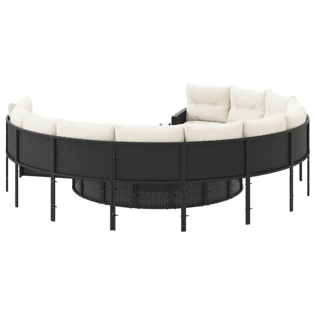 okragla-sofa-ogrodowa-czarna-rattan-pe-287x70cm-poduszki-kremowe-stan-nowy