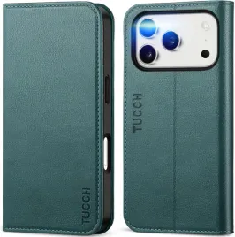 tucch-etui-skorzane-z-klapka-do-iphone-17-pro-max-portfel-rfid-turkusowe