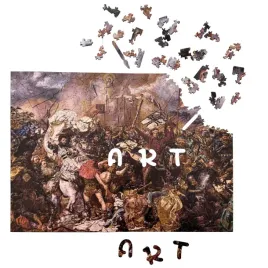 puzzle-jan-matejkoor-ukladanka-drewniana-bitwa-pod-grunwaldem-art-collection