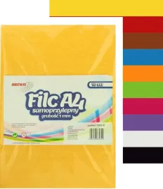 filc-samoprzylepny-a4-1mm-mix-kolorow-10szt-brewis