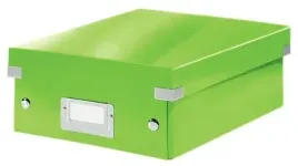 pudelko-leitz-z-przegrodkami-click-stor-a5-zielony
