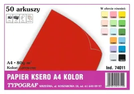 papier-ksero-typograf-a4-80g-czerwony
