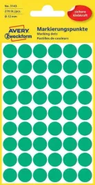 etykiety-avery-3143-kolka-12mm-zielone